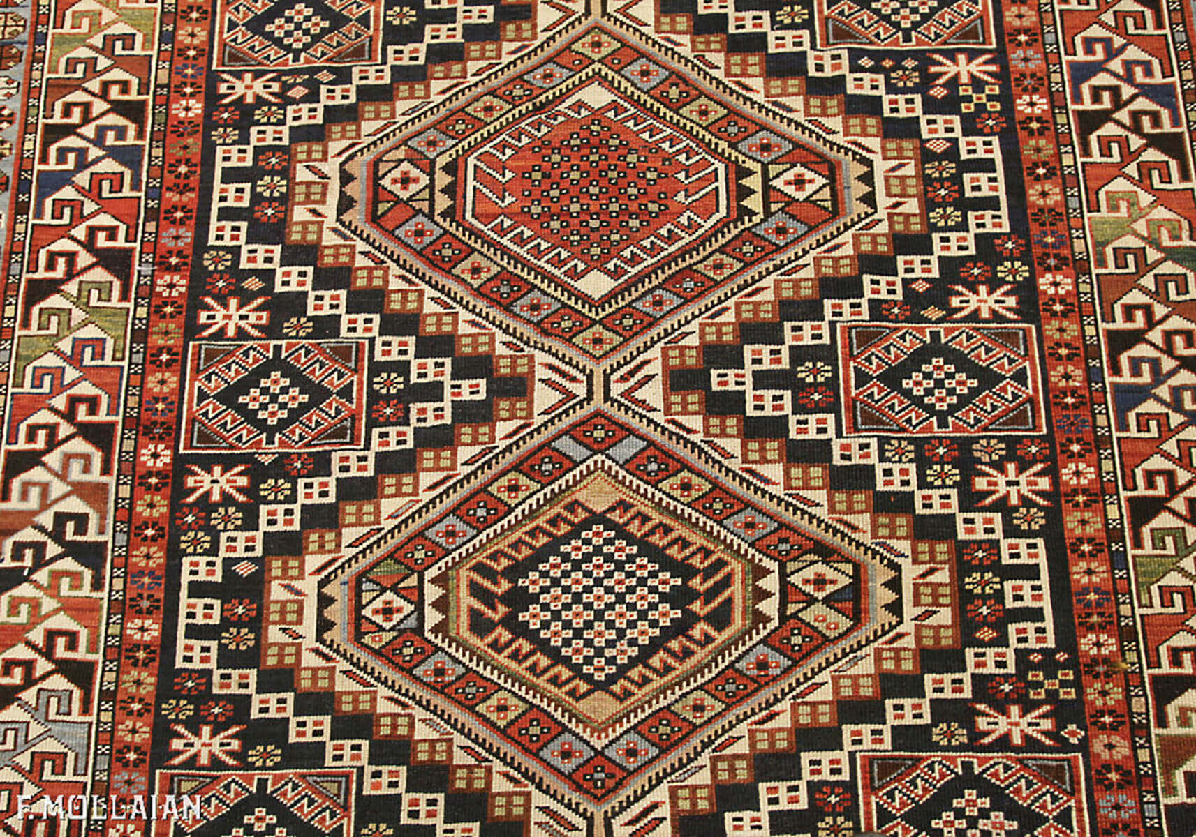 Teppich Kaukasischer Antiker Kuba (Quba) n°:54392136